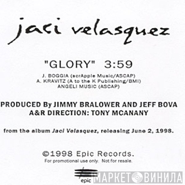 Jaci Velasquez  - Glory