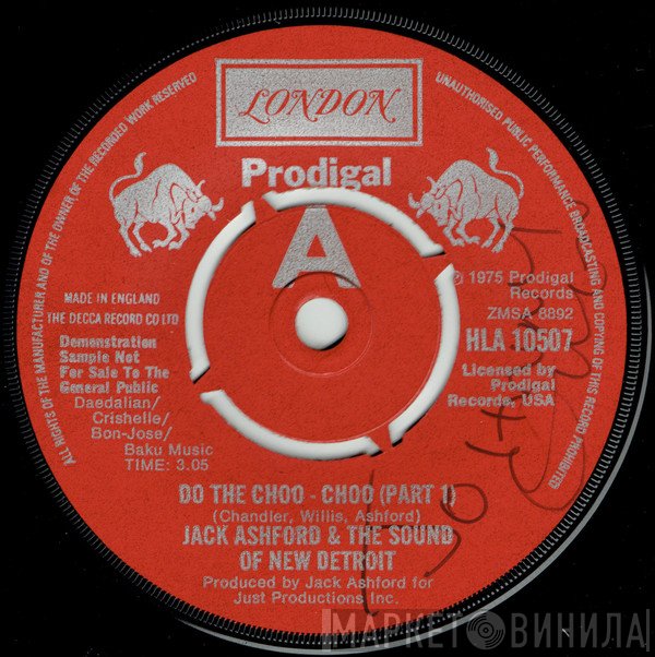 Jack Ashford, The Sound Of New Detroit - Do The Choo-Choo