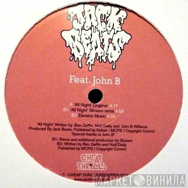 Jack Beats Feat. John B  - All Night