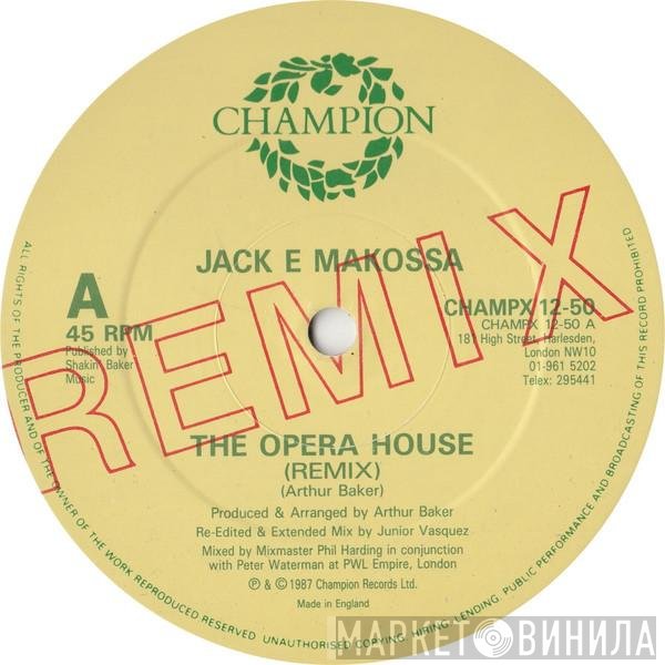 Jack E Makossa - The Opera House (Remix)