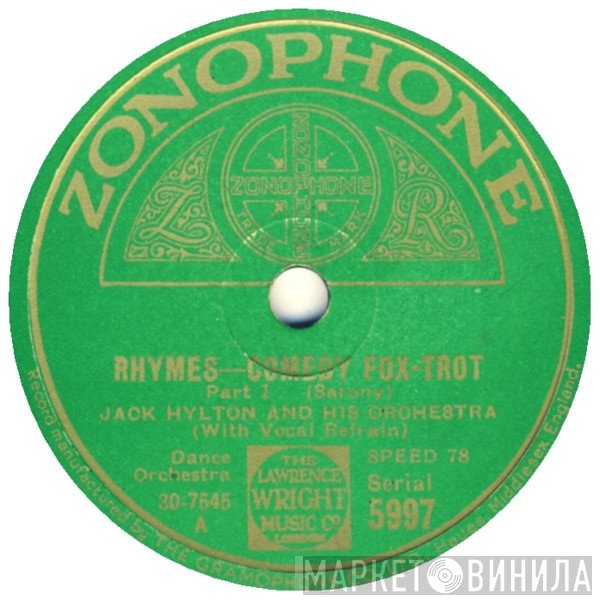 Jack Hylton And His Orchestra - Rhymes