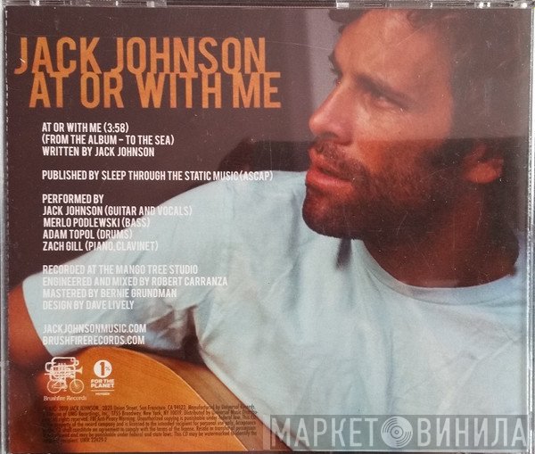 Jack Johnson  - At Or With Me