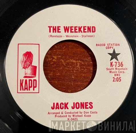 Jack Jones  - The Weekend / Wildflower
