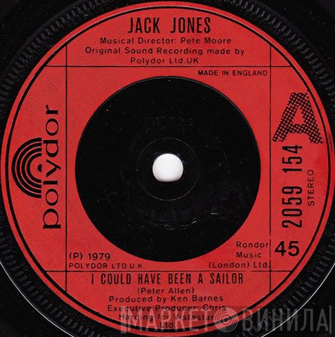 Jack Jones - I Could Have Been A Sailor