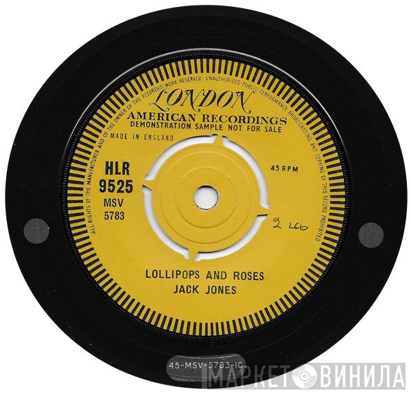 Jack Jones  - Lollipops And Roses