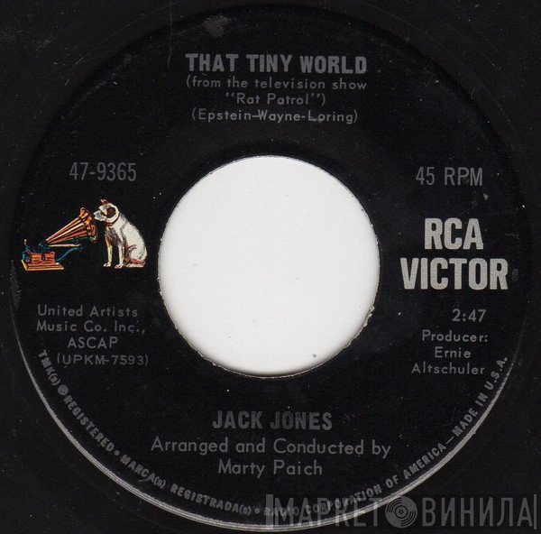 Jack Jones  - That Tiny World