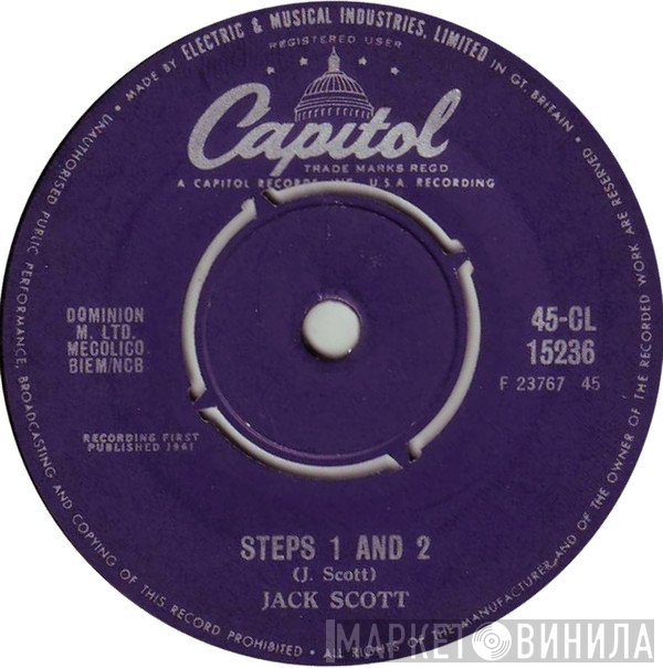 Jack Scott - Steps 1 And 2 / One Of These Days