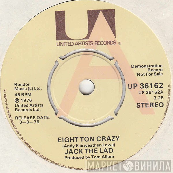 Jack the Lad - Eight Ton Crazy