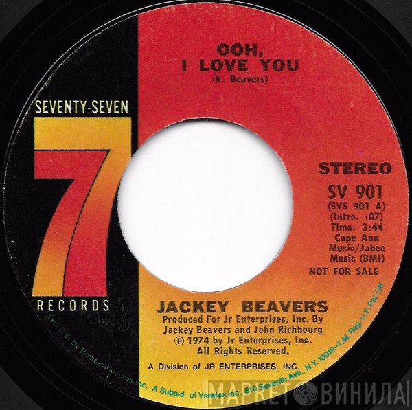 Jackey Beavers - Ooh, I Love You