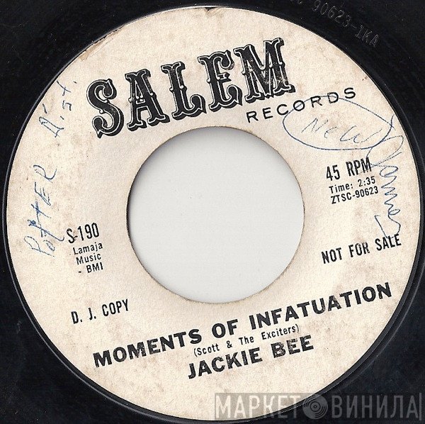 Jackie Bee - Moments Of Infatuation / Giving Up The Game