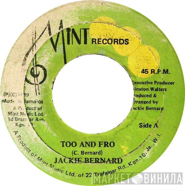 Jackie Bernard - Too And Fro