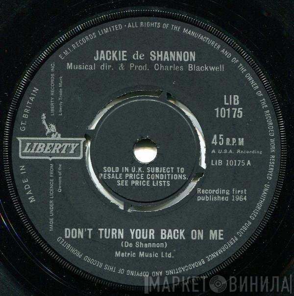 Jackie DeShannon - Don't Turn Your Back On Me