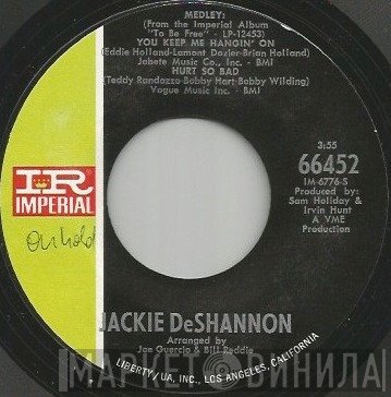 Jackie DeShannon - Medley : You Keep Me Hangin' On / Hurt So Bad