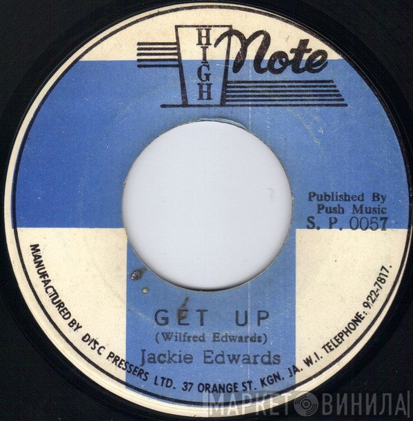 Jackie Edwards / Sky Nation  - Get Up / Get Up Dub