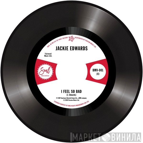 Jackie Edwards, Del Davis - I Feel So Bad / Baby Don't Wake Me