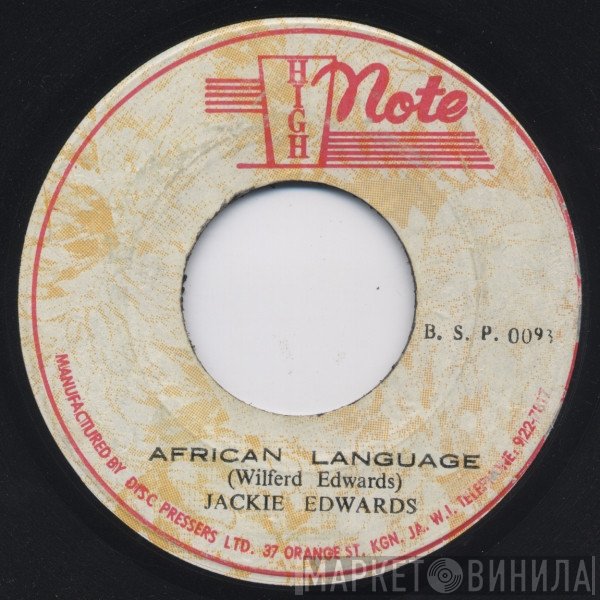 Jackie Edwards - African Language