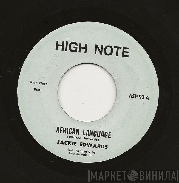 Jackie Edwards - African Language