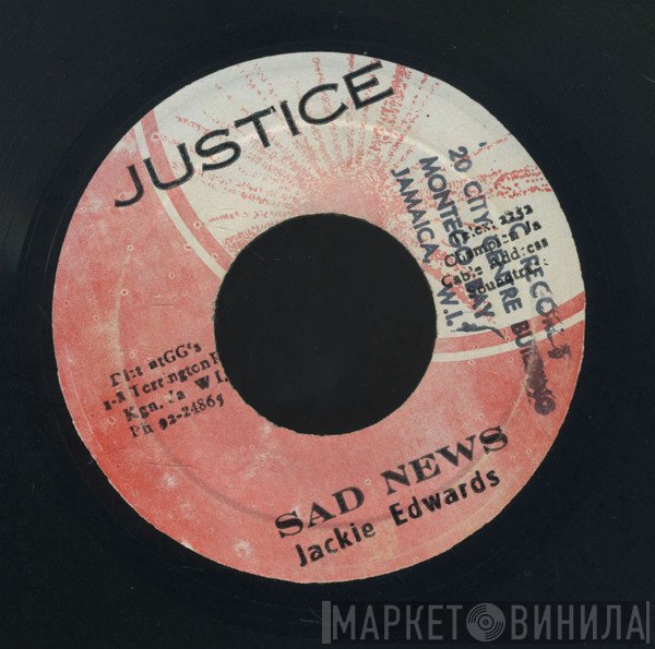Jackie Edwards - Sad News