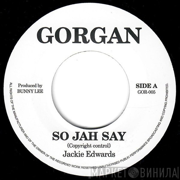 Jackie Edwards - So Jah Say