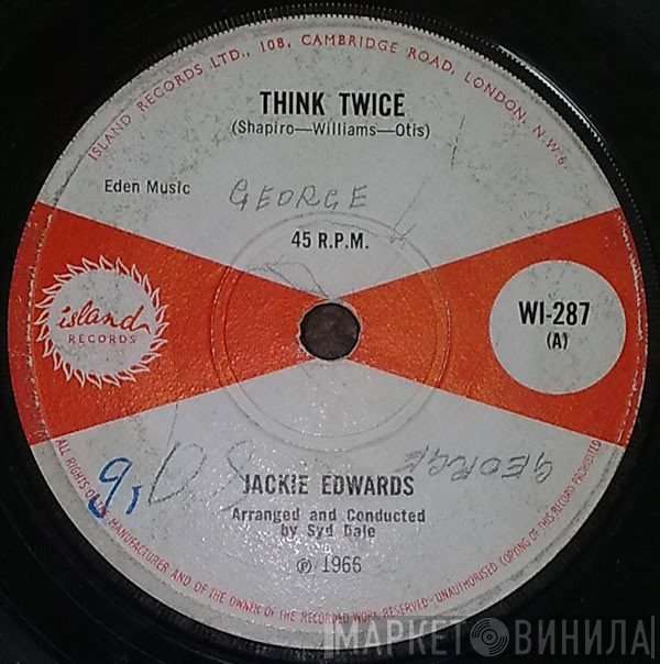 Jackie Edwards - Think Twice / Oh Mary