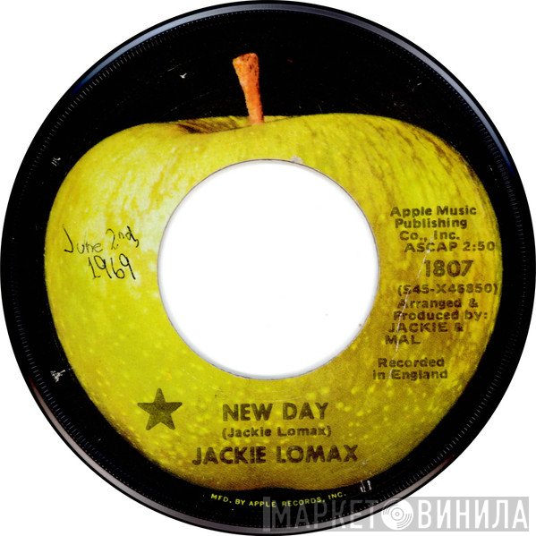 Jackie Lomax  - New Day / Thumbin' A Ride