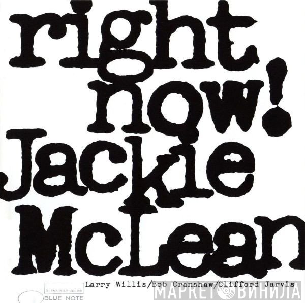 Jackie McLean  - Right Now!