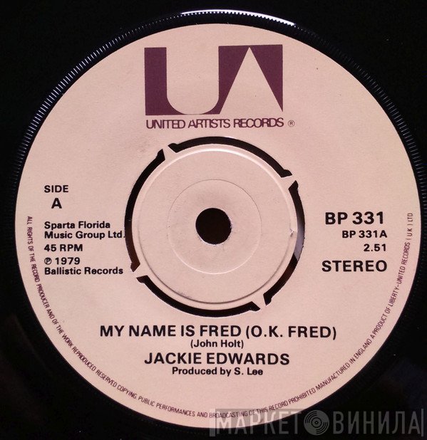 Jackie Mittoo, Jackie Edwards - My Name Is Fred (O.K. Fred) / Yagga Yagga Style (O.K. Fred)