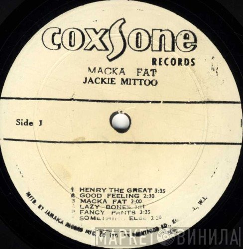 Jackie Mittoo  - Macka Fat