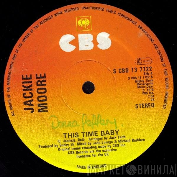 Jackie Moore - This Time Baby