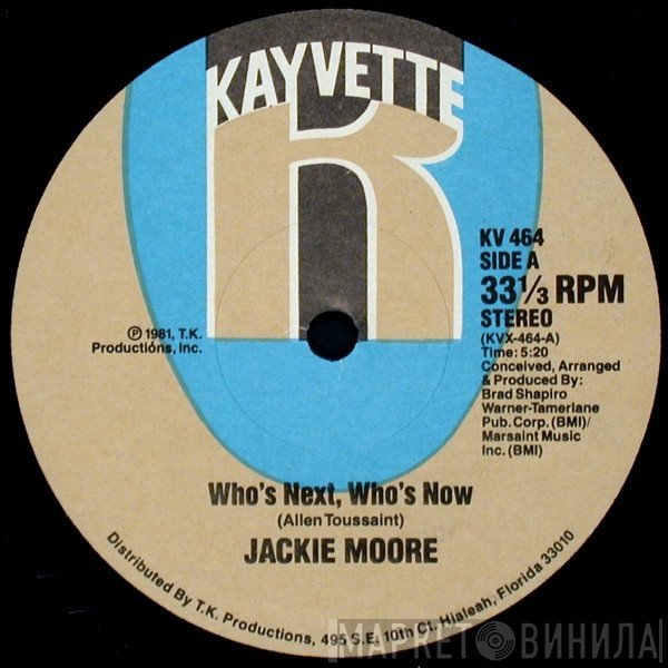 Jackie Moore - Who's Next, Who's Now / Singing Funky Music Turns Me On