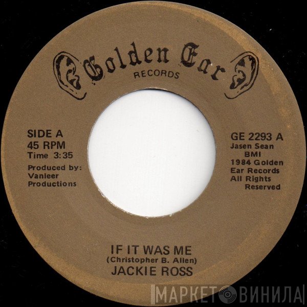Jackie Ross - If It Was Me