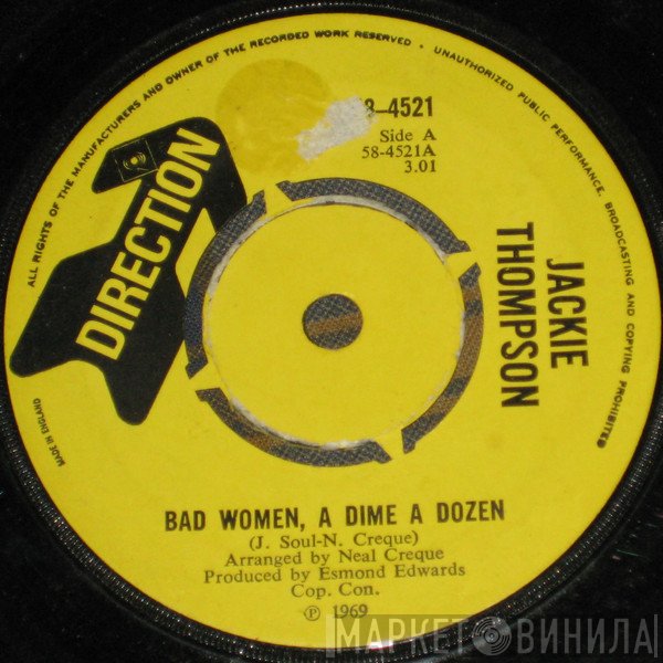 Jackie Thompson - Bad Women, A Dime A Dozen