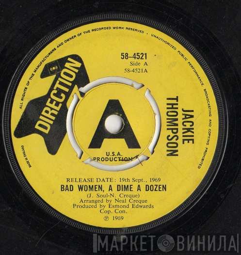 Jackie Thompson - Bad Women, A Dime A Dozen