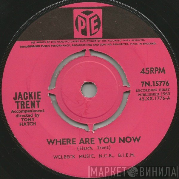Jackie Trent - Where Are You Now
