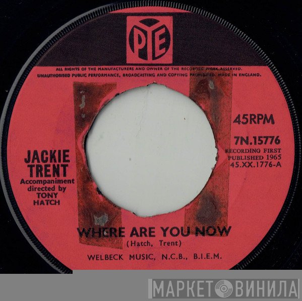 Jackie Trent - Where Are You Now