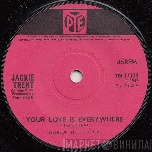 Jackie Trent - Your Love Is Everywhere