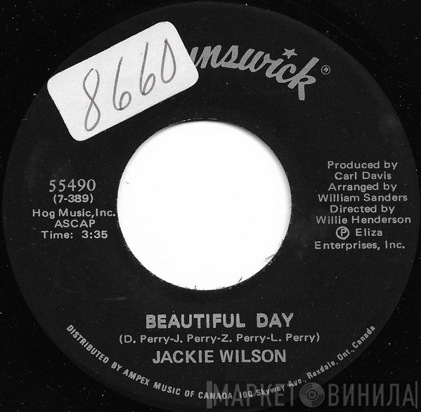 Jackie Wilson - Beautiful Day / What'cha Gonna Do About Love