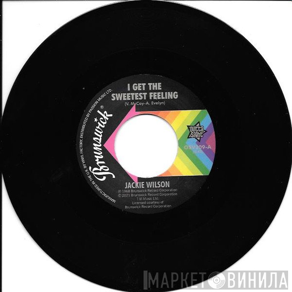 Jackie Wilson - I Get The Sweetest Feeling / It Only Happens When I Look At You