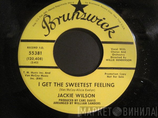 Jackie Wilson - I Get The Sweetest Feeling
