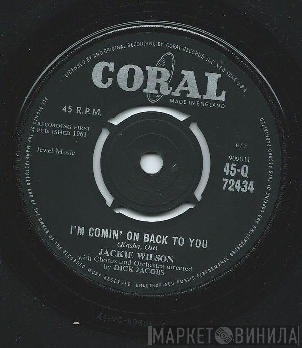 Jackie Wilson - I'm Comin' On Back To You / Lonely Life