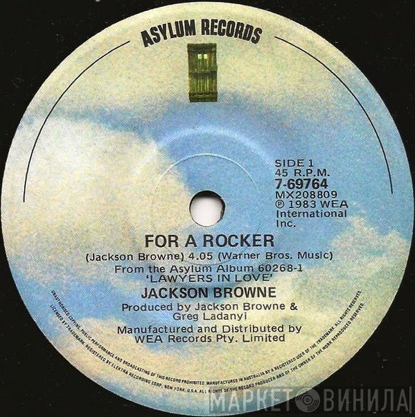 Jackson Browne  - For A Rocker