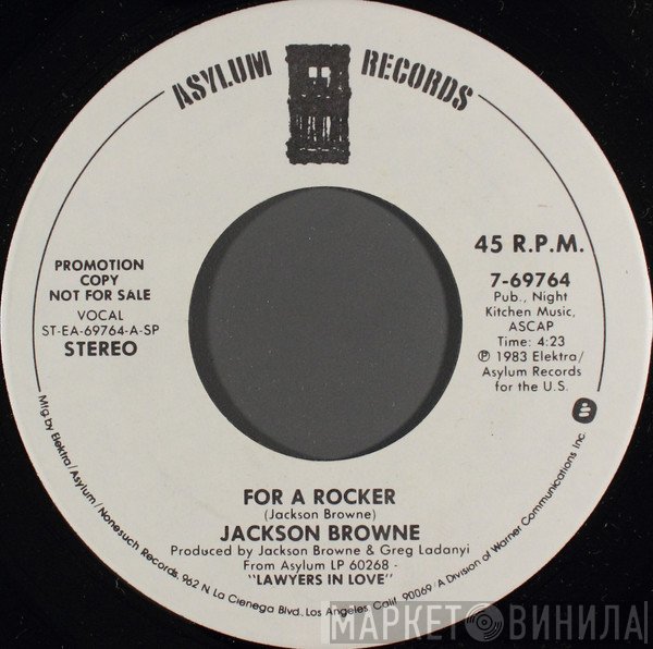 Jackson Browne  - For A Rocker