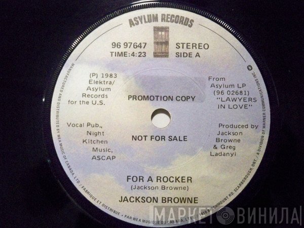 Jackson Browne  - For A Rocker
