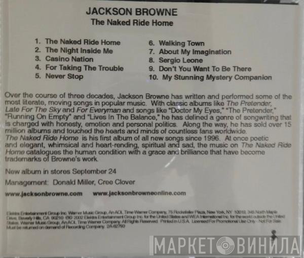 Jackson Browne  - The Naked Ride Home