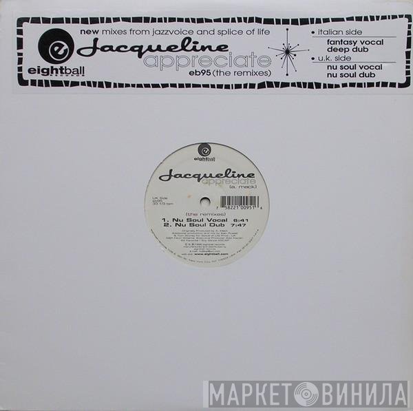 Jacqueline - Appreciate (The Remixes)