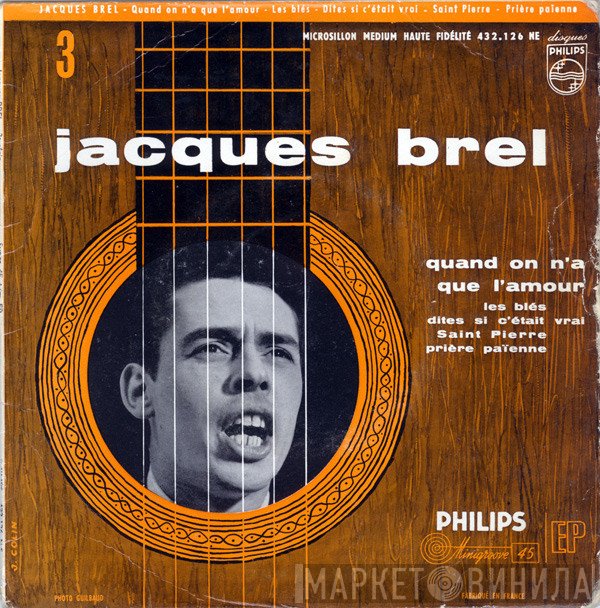 Jacques Brel  - 3e Série