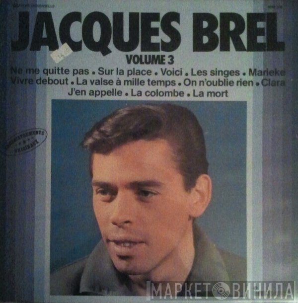 Jacques Brel  - Volume 3