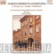 Jacques Offenbach, Franz von Suppé, Alfred Walter, Johann Strauss Jr., Czecho-Slovak State Philharmonic Orchestra (Kosice) - Famous Operetta Overtures