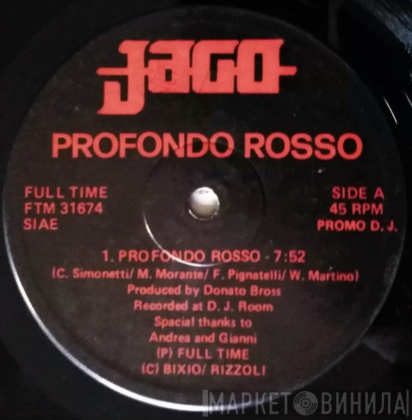 Jago - Profondo Rosso
