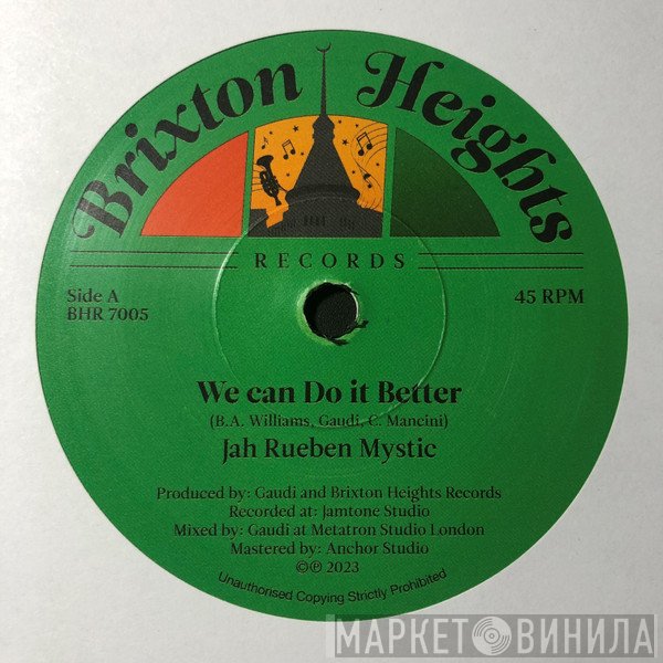 Jah Rueben Mystic - We Can Do It Better